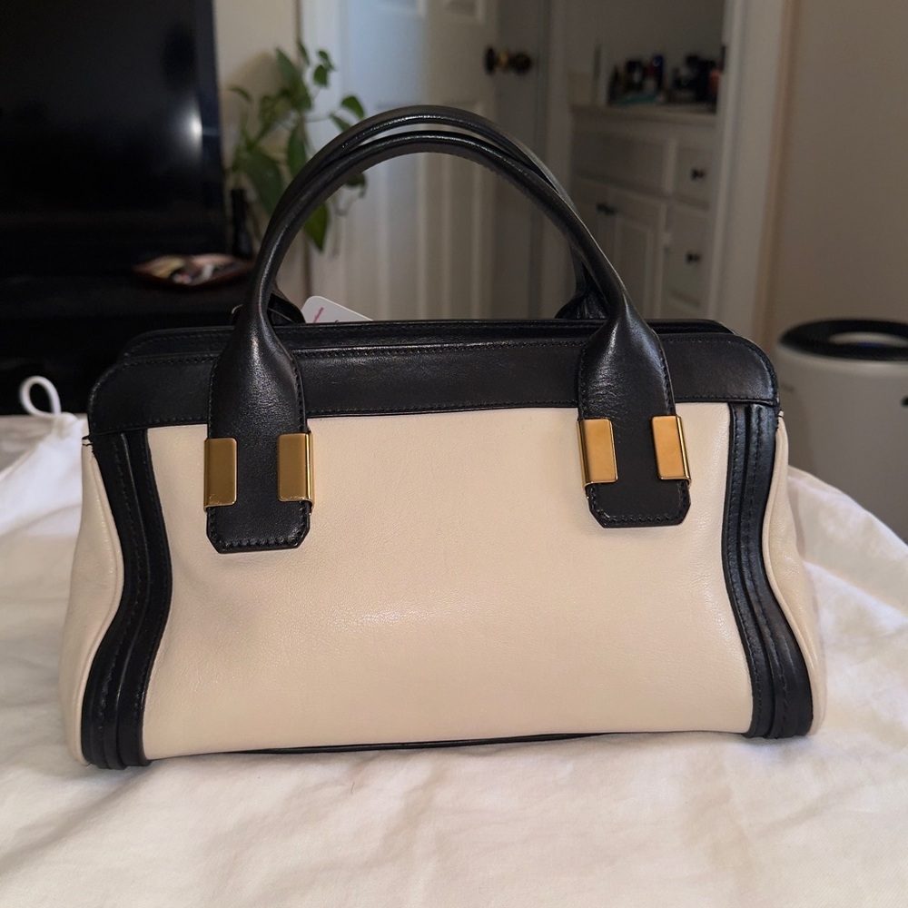 Chloé Alice Handbag 👜 two tone - Picture 5 of 15